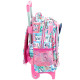 Rugzak op wielen Paw Patrol Sky Roze 30 CM Kleuterschool