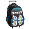 Sac &agrave; dos &agrave; roulettes Brainrot 46 CM Trolley Haut de Gamme