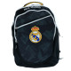 Sac à dos Real Madrid 1902 Noir 45 CM - 2 Cpt - Haut de gamme