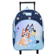 Rolling backpack for school Gabby's Dollhouse 3D 32 CM Children's schoolbag Kindergarten