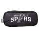 Trousse rectangulaire NBA Spurs 23 CM - 2 Cpt
