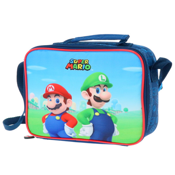 Spiderman Bolsa Snack Azul 25 CM Aislada