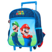 Rolling backpack Minecraft Creeper 30 CM Kindergarten