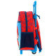 Rolling backpack for school Super Mario and Luigi 30 CM Kindergarten