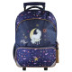 Sac à dos à roulettes Bella Sara 43 CM Cartable Cheval Blanc