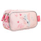 Estuche rectangular Cheval blanco Bella Sara 22 CM - 2 Compartimentos