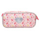 Rechteckiges Etui Cheval weiß Bella Sara 22 CM - 2 Fächer