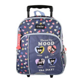 Rucksack mit Rädern Chacha Algebre 30 CM Kindergarten - 1 Cpt