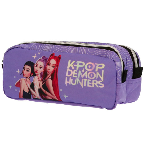 Trousse Kpop Demon Hunter Violet 23 CM Haut de gamme - 2 Cpt