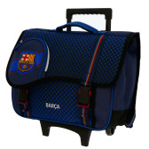 Mochila escolar con ruedas Real Madrid 1902 Negro 41 CM - 2 Capitanes