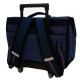 Borsa scuola con ruote Real Madrid 1902 Nero 41 CM - 2 Capitani