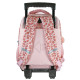 Sac à dos à roulettes KIP GIRL 2 Cpt - 43 CM