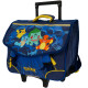 Borsa scuola con ruote Real Madrid 1902 Nero 41 CM - 2 Capitani