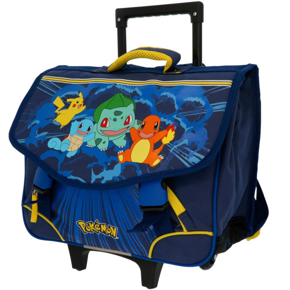 Schooltas met wielen Real Madrid 1902 Zwart 41 CM - 2 Cpt