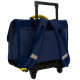 Borsa scuola con ruote Real Madrid 1902 Nero 41 CM - 2 Capitani