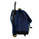 Borsa scuola con ruote Real Madrid 1902 Nero 41 CM - 2 Capitani
