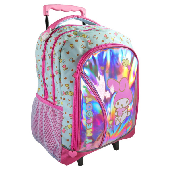 Rucksack mit Rollen Téo Jasmin Bulldog Aloha 43 CM - Hochwertiger Schulranzen
