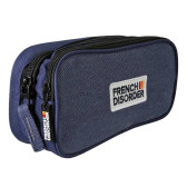 Rechthoekige Etui FRENCH DISORDER Rainbow 22 CM - 2 Vakken