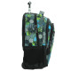Mochila Escolar con Ruedas Back Me Up All Over 48 cm - 2 Compartimentos