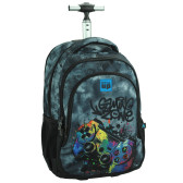 Sac à Dos à Roulettes Back Me Up Game Zone 48 CM - 2 Cpt