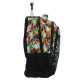Mochila Escolar con Ruedas Back Me Up Game Zone 48 cm - 2 Compartimentos