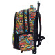 Rugzak met wielen Hot Wheels Activate 46 CM Luxe Trolley