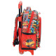 Hot Wheels Flame Runner 30 CM Trolley Zaino con ruote per scuola materna