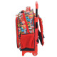 Hot Wheels Flame Runner 30 CM Trolley Zaino con ruote per scuola materna