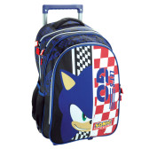 Rugzak op wielen Sonic 3 46 CM Hoogwaardige Trolley
