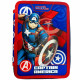 Gevulde etui Must Captain America 21 CM - 2 vakken