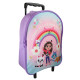 Sac à Dos à Roulettes Gabby et la Maison Magique 32 CM - Maternelle
