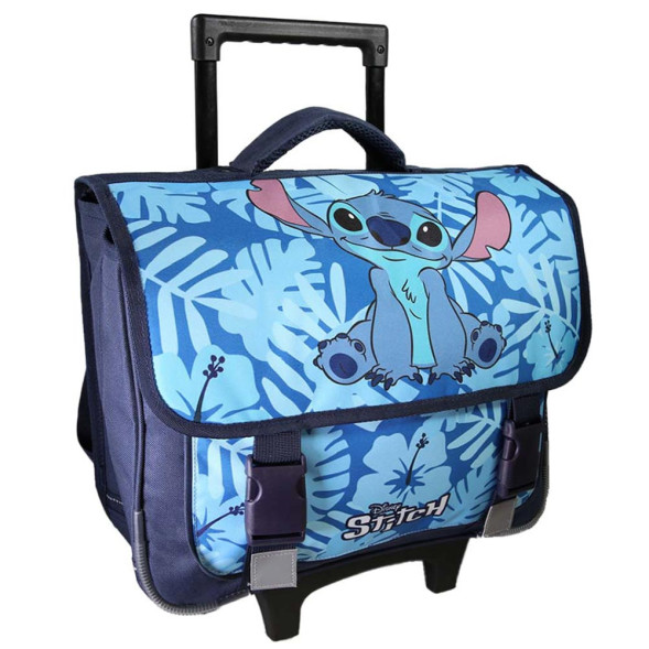 Cartable à Roulettes Stitch Disney 38 CM Haut de Gamme
