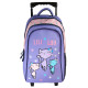 Lili Lou Kat Rugzak op Wielen 45 CM Premium Trolley