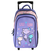 Zaino trolley Lili Lou Gatto 45 CM Trolley di alta gamma