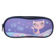 Rechteckiges Federmäppchen Lili lou Katze 23 CM - 2 Cpt