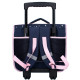 Cartable à roulettes Milky Kiss Love Stars 38 CM Haut de gamme
