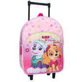 Sac à dos à roulettes Pat Patrouille Sky Girl 32 CM maternelle