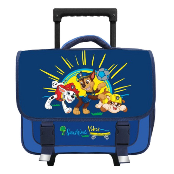 Cartable à roulettes Pat Patrouille SUNSHINE 38 CM