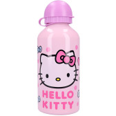 Gourde Hello Kitty Rose en aluminium 500 ml