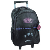 Sac à Dos à Roulettes KPOP Demon Hunters Zoey Rumi Mira 46 CM - Trolley Haut de Gamme