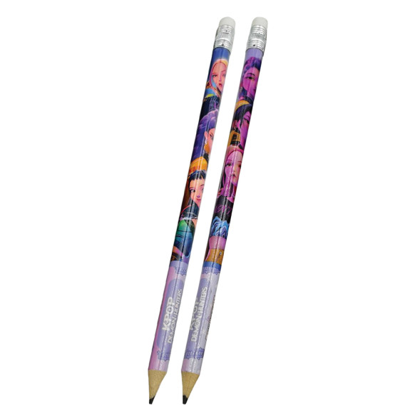 Crayon de bois KPOP Demon Hunters - avec gomme