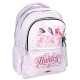 Sac à dos KPOP Demon Hunters Pink Stars 46 CM - 3 Cpt