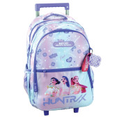 Sac à Dos à Roulettes KPOP Demon Hunters Purple Idols 46 CM - Trolley Haut de Gamme