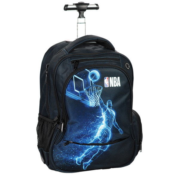 Sac à dos à roulettes NBA Basketball Player Dunk 48 CM - Cartable Trolley