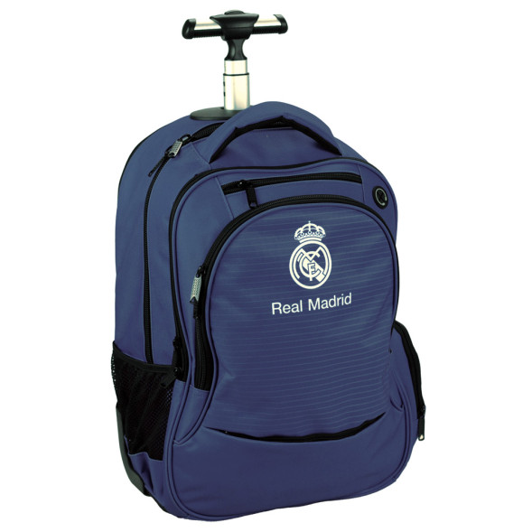 Sac à dos à roulettes Real Madrid Logo 48 CM - Cartable Trolley