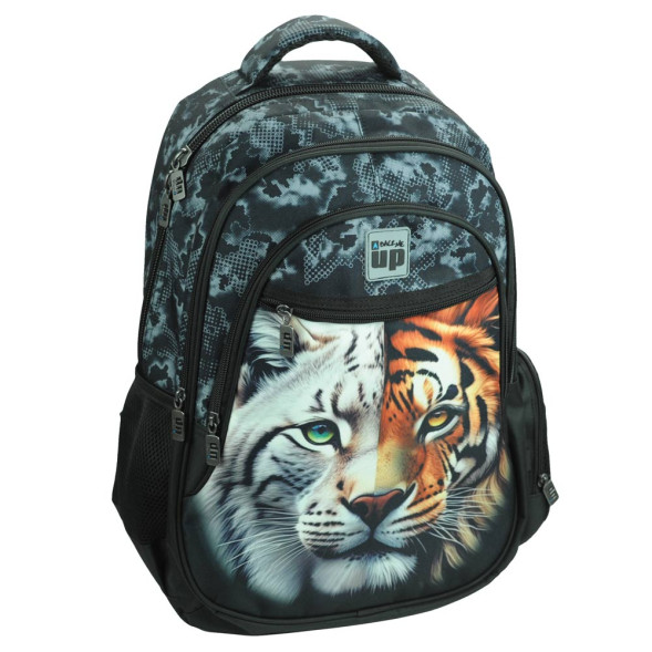 Real Madrid Logo Schulrucksack 46 CM - 2 Fächer