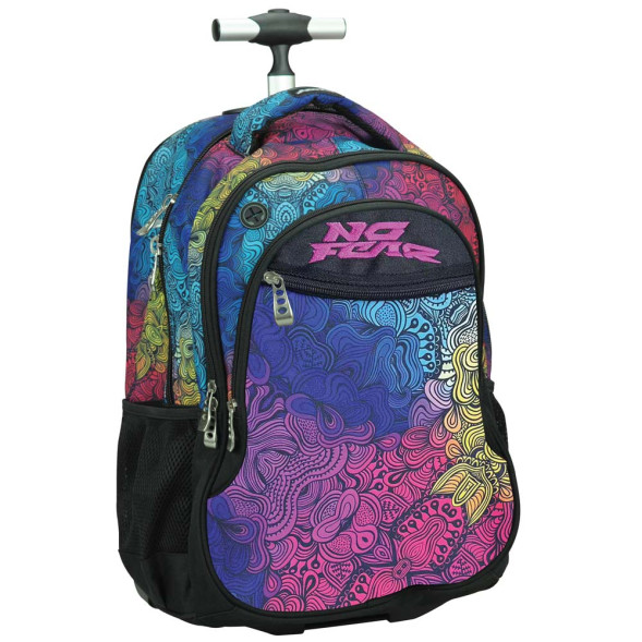 Mochila con ruedas No Fear Music 48 CM Trolley de Alta Gama