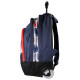 Rolling backpack for school Phileas Swan 45 CM Trolley