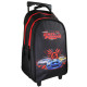 Black Fast and Furious Wheeled Backpack 45 CM High-end Trolley