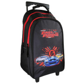 Zaino con ruote Fast and Furious Nero 45 CM Trolley di alta gamma